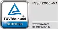 Certyfikat TUV FSSC 22000
