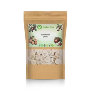 Banan liofilizowany - plastry w opakowaniu