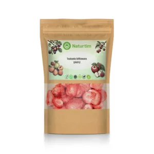 Truskawka liofilizowana - plastry opakowanie